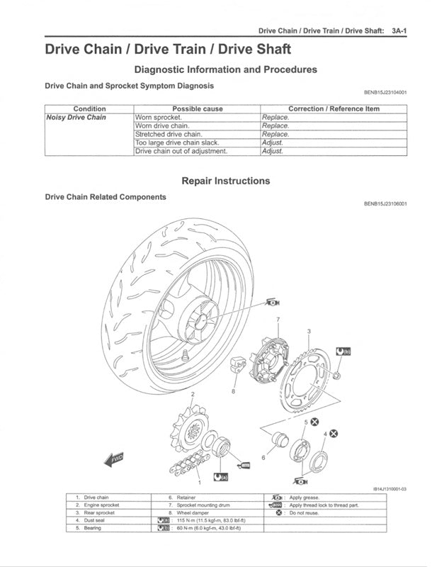 2011-2019 Suzuki GSXR750 GSX-R 750 L1-L9 Service Manual