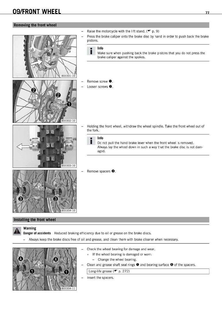 2011 KTM 250 SX 250SX Service Manual