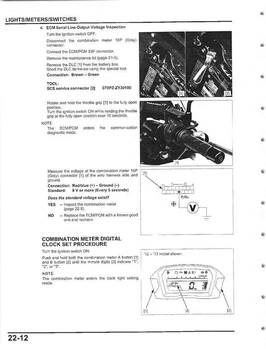 2012-2013 Honda NC700S NC700 S Service Manual