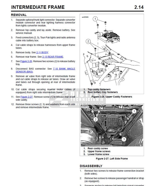 2012 Harley Davidson FLHTCUTG Tri Glide Ultra Trike Service Manual