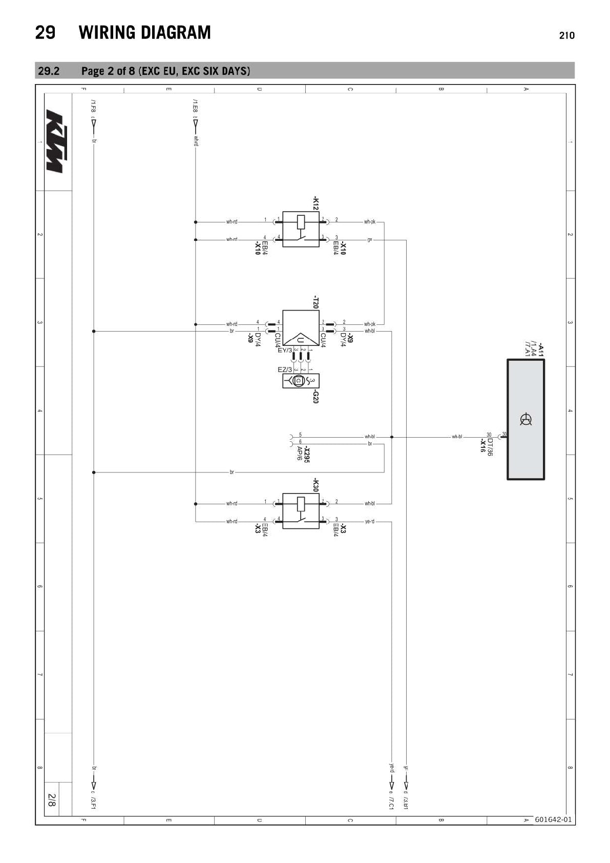 2012 KTM 450 EXC Service Manual
