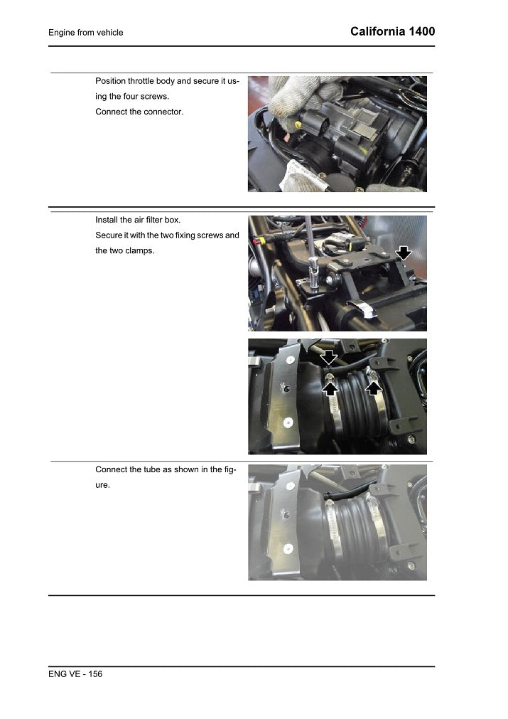 2012 onwards Moto Guzzi California 1400 Touring Service Manual