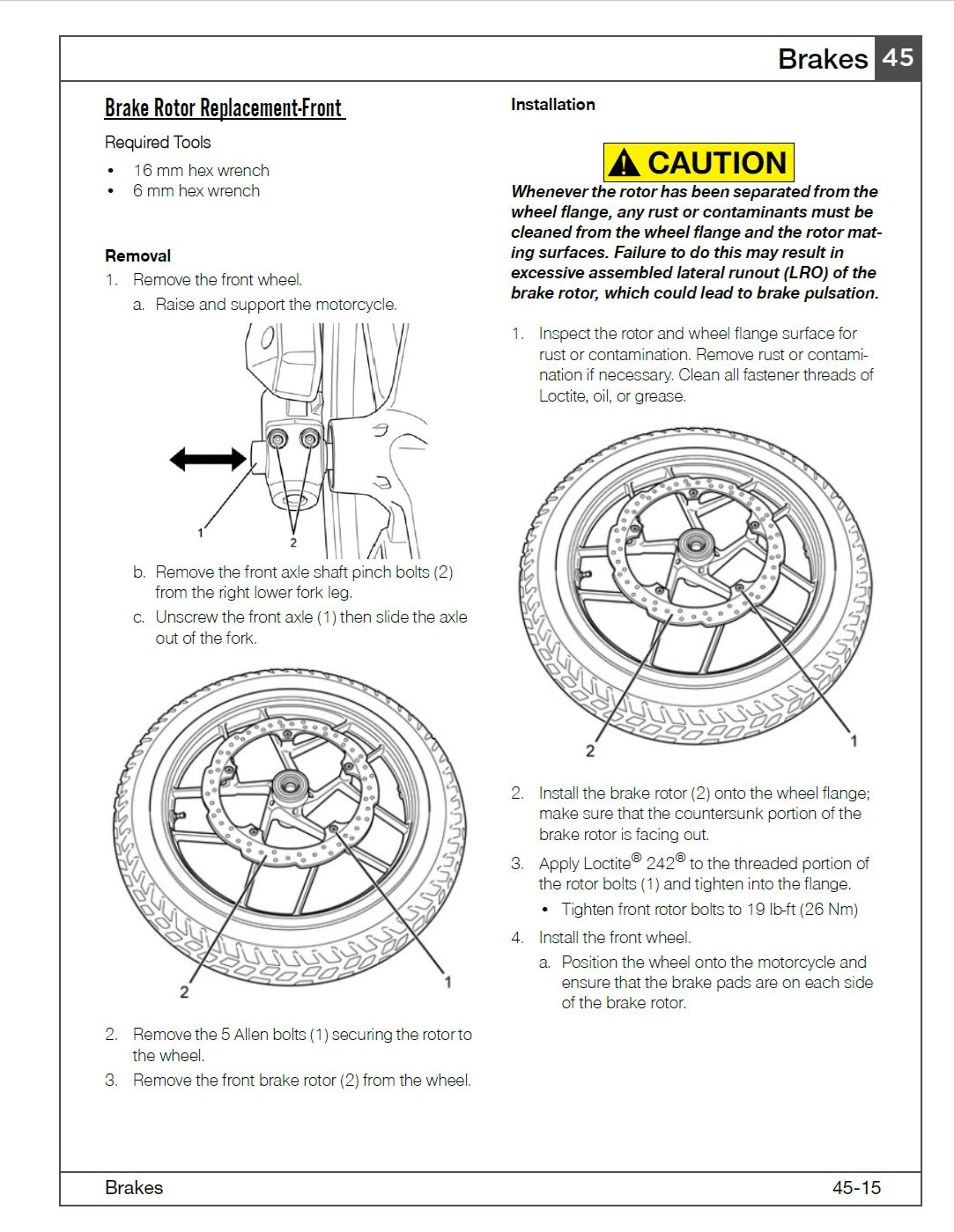 2013-2014 Zero SR Service Manual