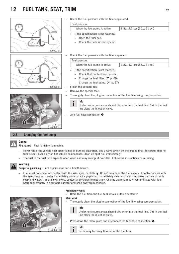 Manual de servicio KTM 1190 Adventure 2013-2016