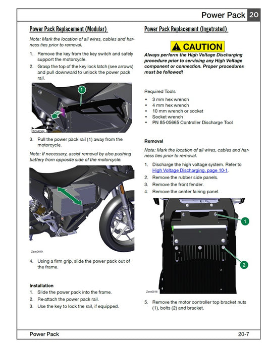 2013-2024 Zero FX Service Manual