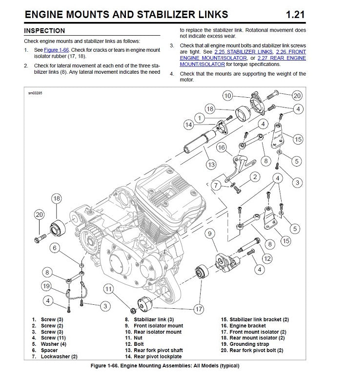 2013 Harley Davidson XL883L Sportster Low Service Manual