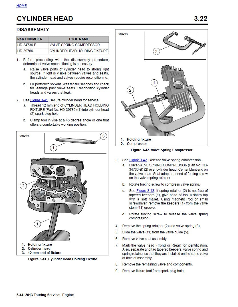 2013 Harley Davidson FLHRC Road King Classic Service Manual