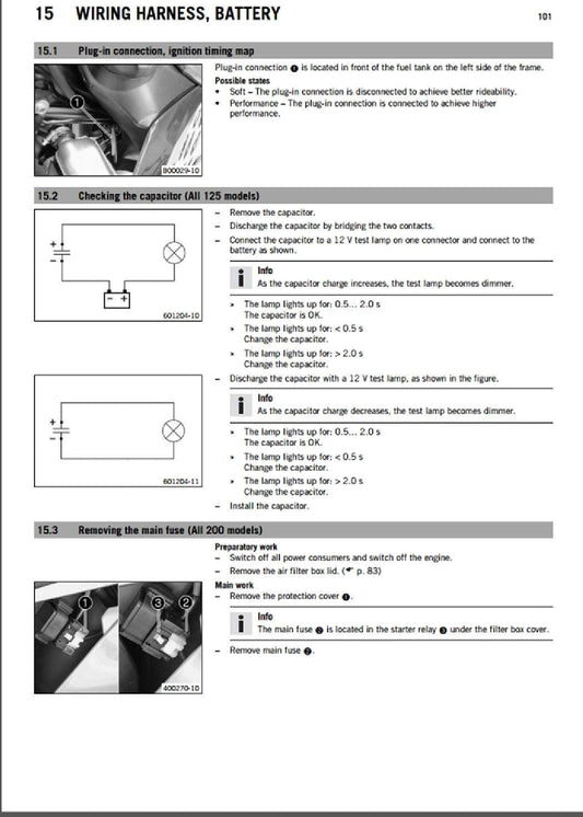 2013 KTM 200XCW 200 XCW XC-W Service Manual