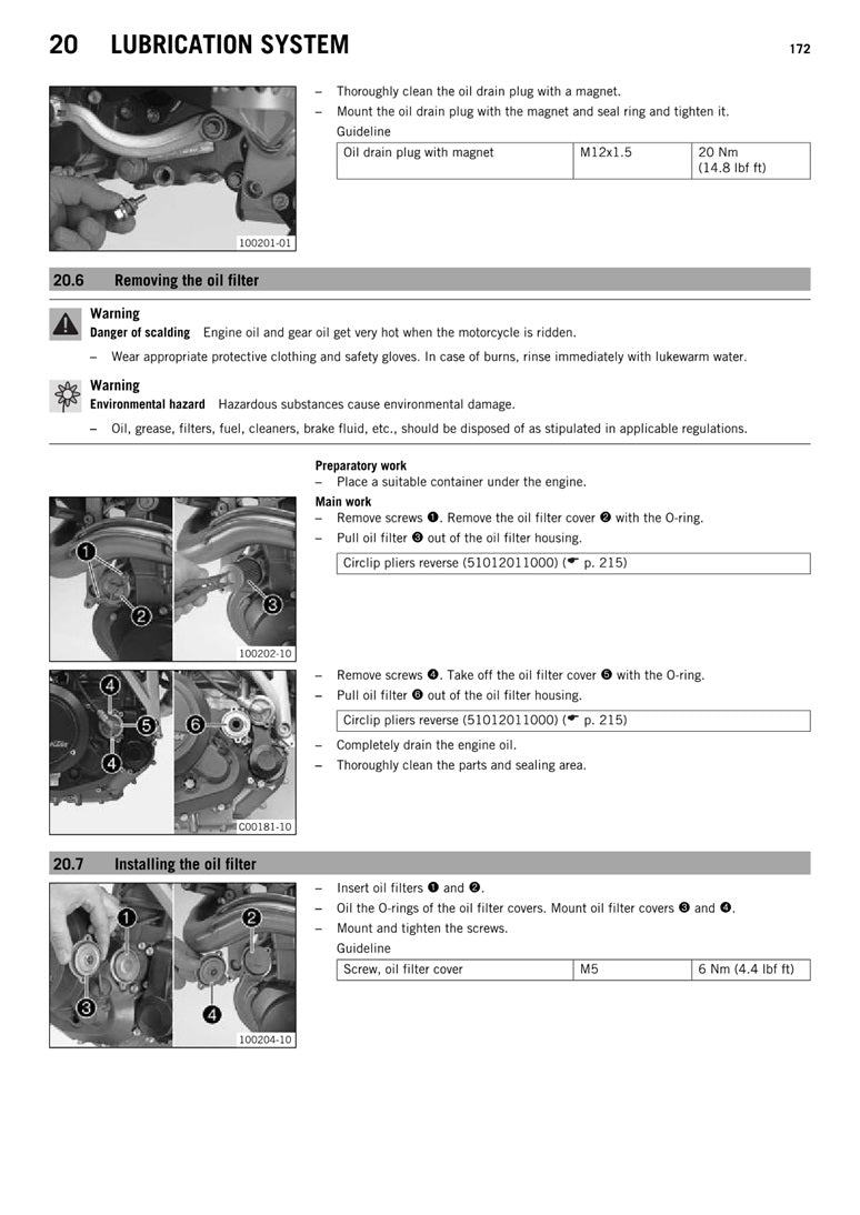 2012-2013 KTM 690 Enduro R Service Manual