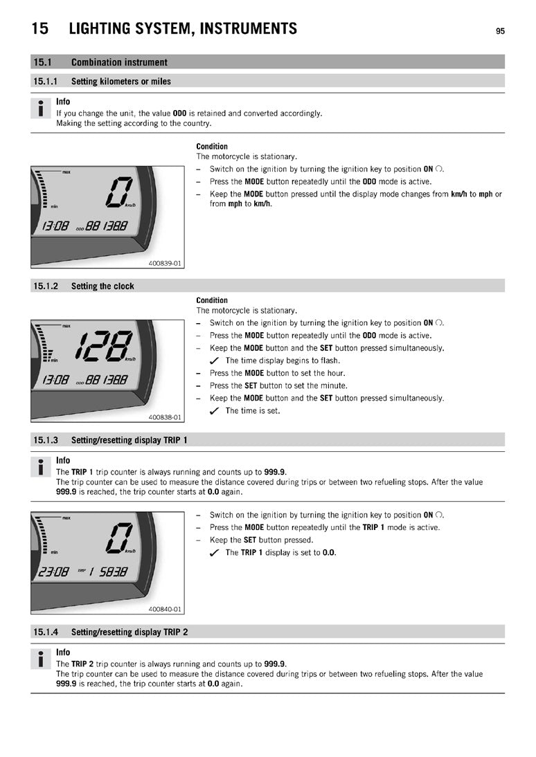 Manual de servicio KTM 390 Duke 2013-2016