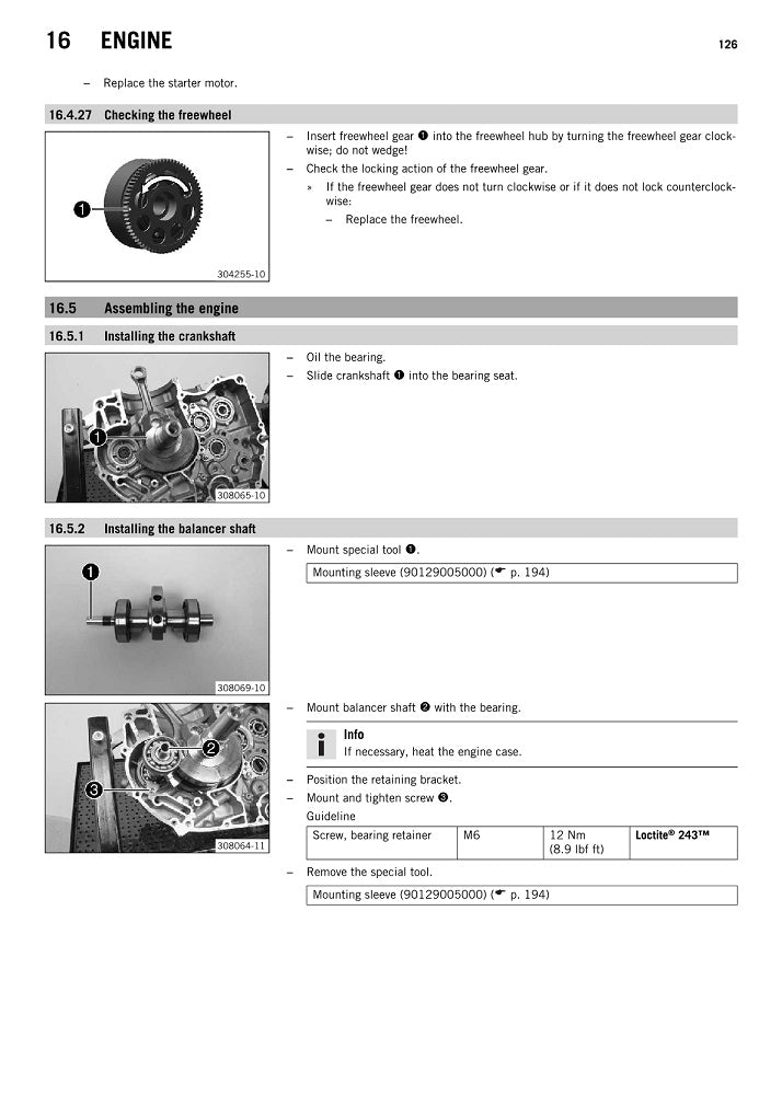 Manual de servicio KTM 390 Duke 2013-2016