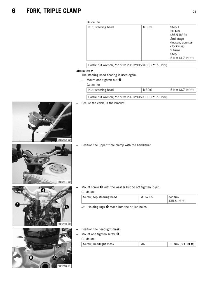 Manual de servicio KTM 390 Duke 2013-2016