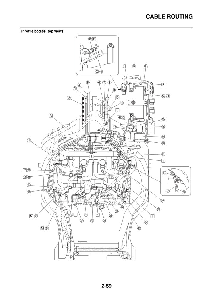 2013-2021 Yamaha FJR1300 FJR 1300 Gen3 Tourer Service Manual