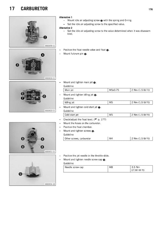2012-2013 KTM 150 XC 150XC Service Manual