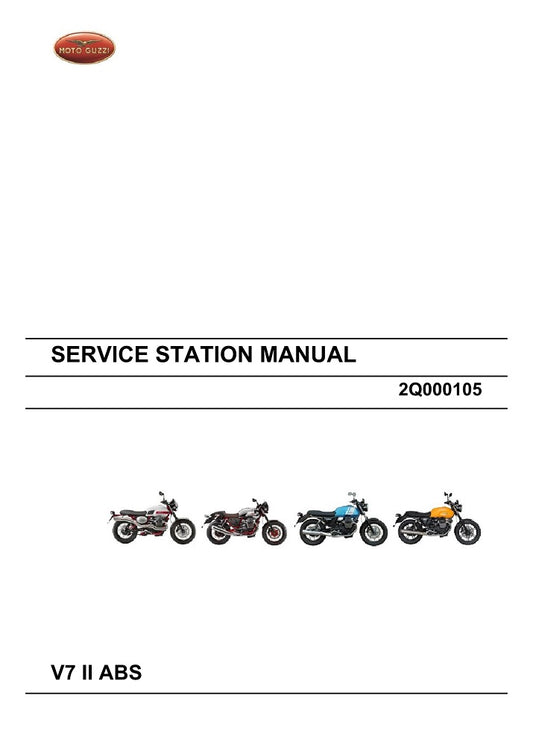 2014-2016 Moto Guzzi V7 II Special Service Manual