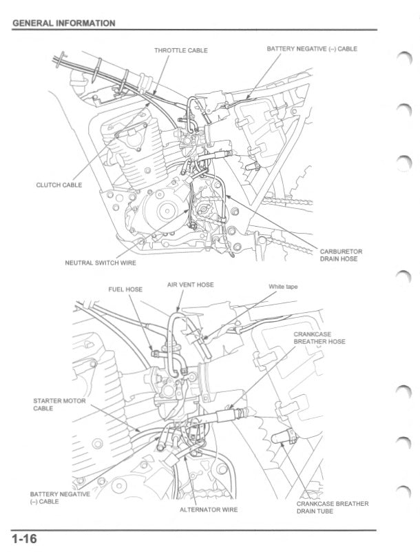 2014-2018 Honda CRF 125 CRF125F Service Manual