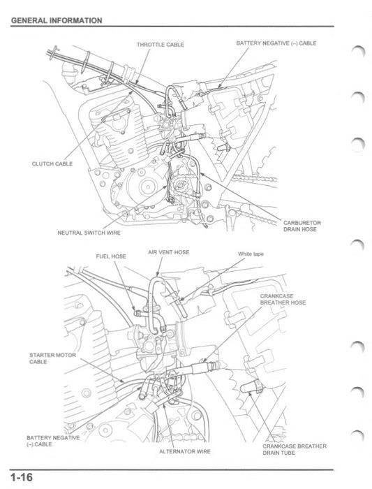 2014-2018 Honda CRF 125 CRF125F Service Manual