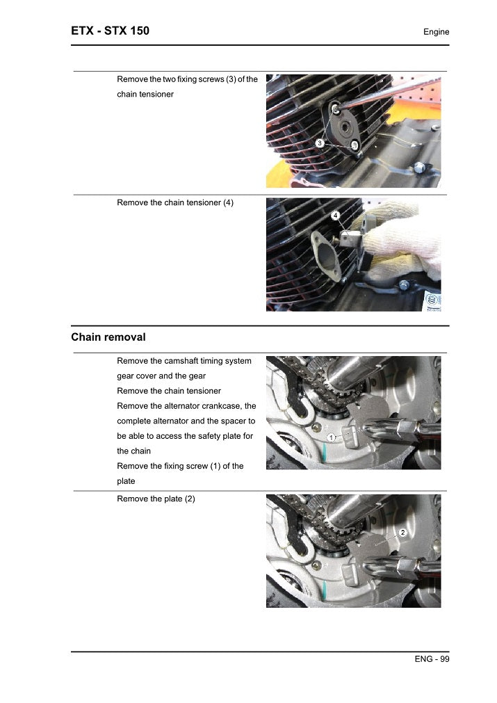 2014-2020 Aprilia ETX150 Service Manual