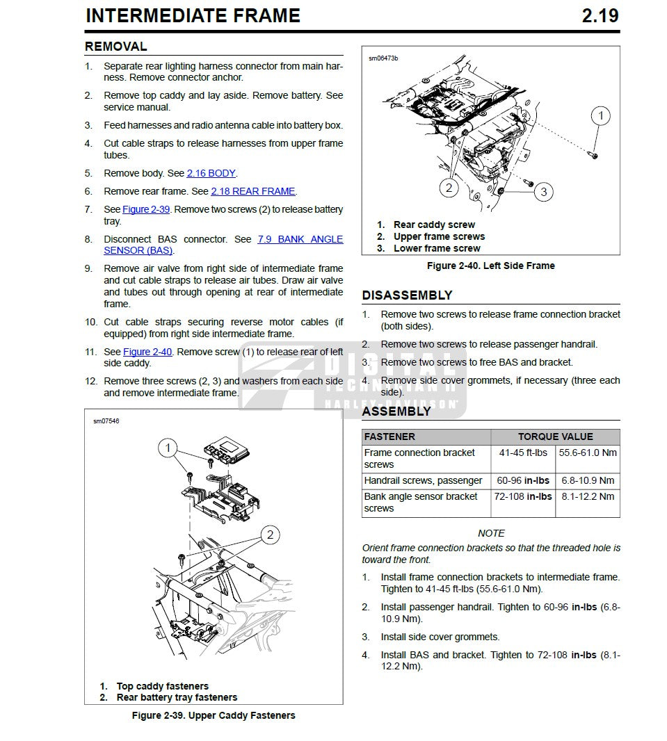 2014 Harley Davidson FLHTCUTG Tri Glide Ultra Trike Service Manual