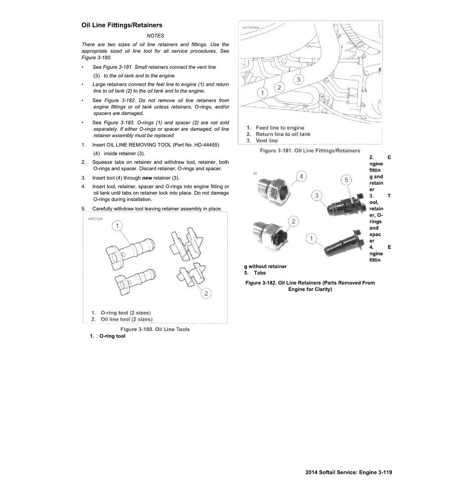 Service 9983 2014 Harley Davidson FLSTC Softail Heritage Classic Service Manual ...