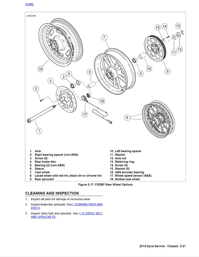 2014 Harley Davidson FLD Dyna Switchback Service Manual