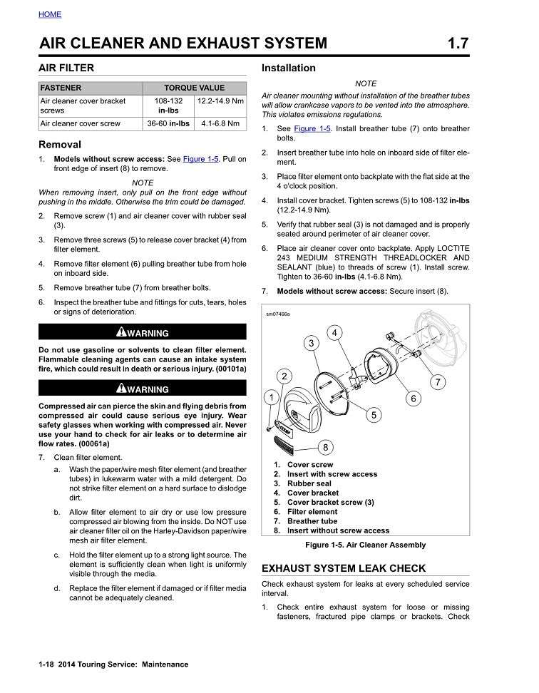 2014 Harley Davidson FLHRSE CVO Road King Service Manual