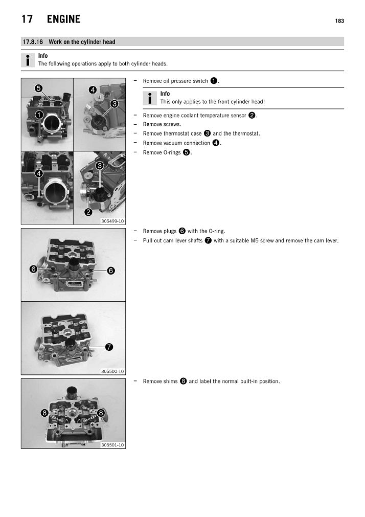 2014-2016 KTM RC 390 Manual de servicio