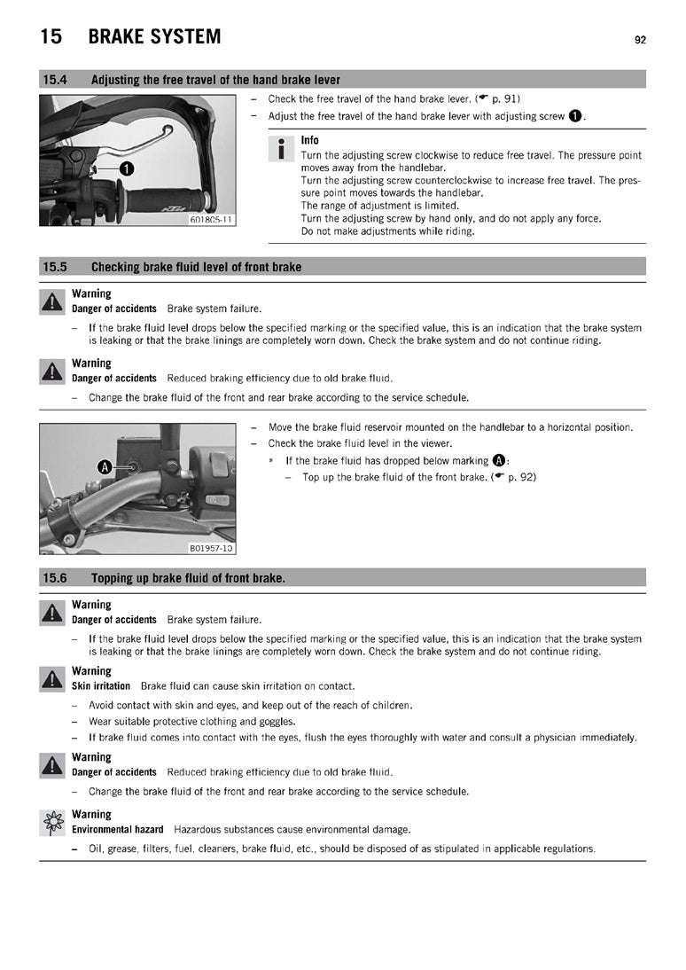 2019-2020 KTM 690 Enduro R Service Manual