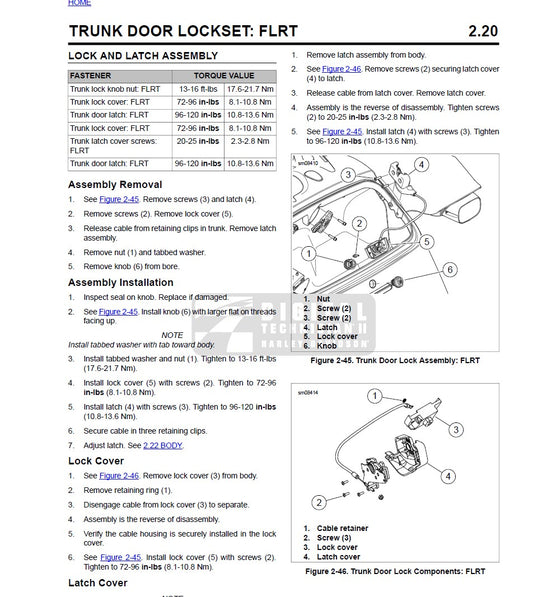 2015 Harley Davidson FLRT FreeWheeler Trike Service Manual