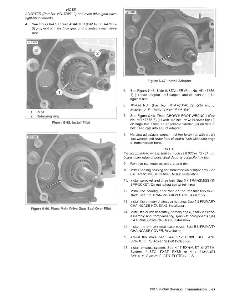 2015 Harley Davidson FLS Softail Slim Base Service Manual