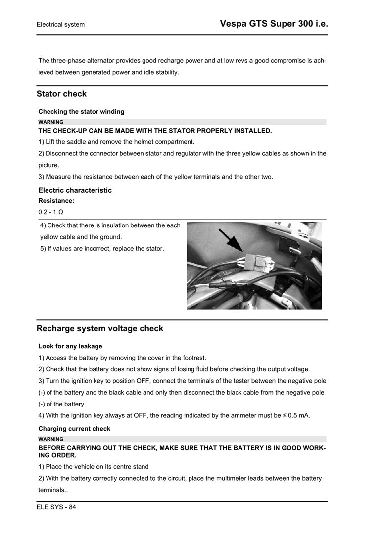 2008-2019 Vespa GTS300 GTS 300 Super Granturismo 250cc Scooter Service Manual
