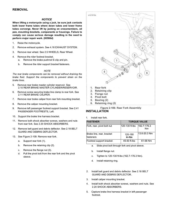 2015 Harley Davidson XL1200C Sportster Manual de servicio personalizado