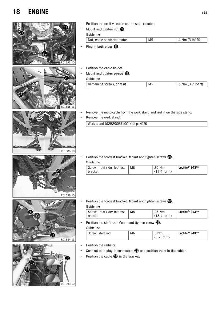 2016-2018 KTM 1290 Super Duke GT Gen1 Service Manual