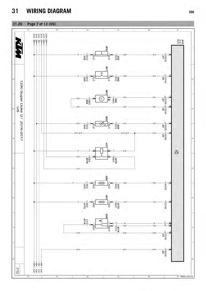 2014-2016 KTM RC 390 Manual de servicio