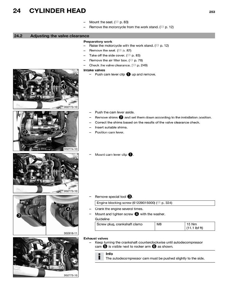 2017-2018 Husqvarna 701 Enduro Service Manual