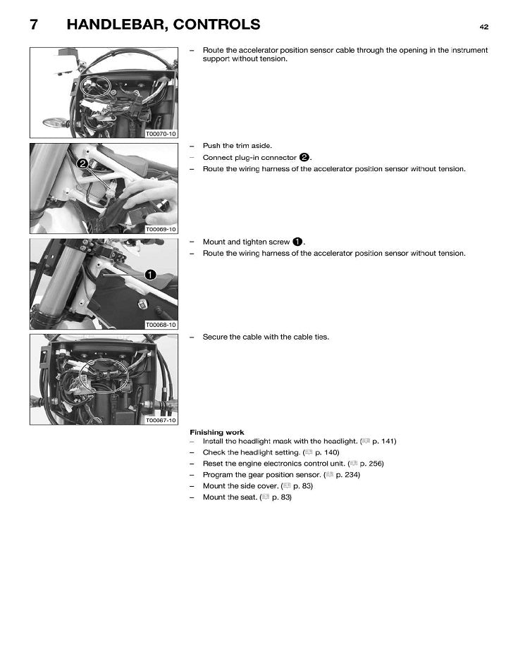 2017-2018 Husqvarna 701 Enduro Service Manual