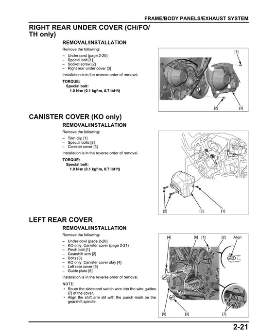 2017-2018 Honda CBR1000RR SC77 Fireblade Manual