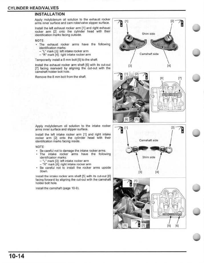 2017-2018 Honda CRF 450 RX CRF450RX Service Manual