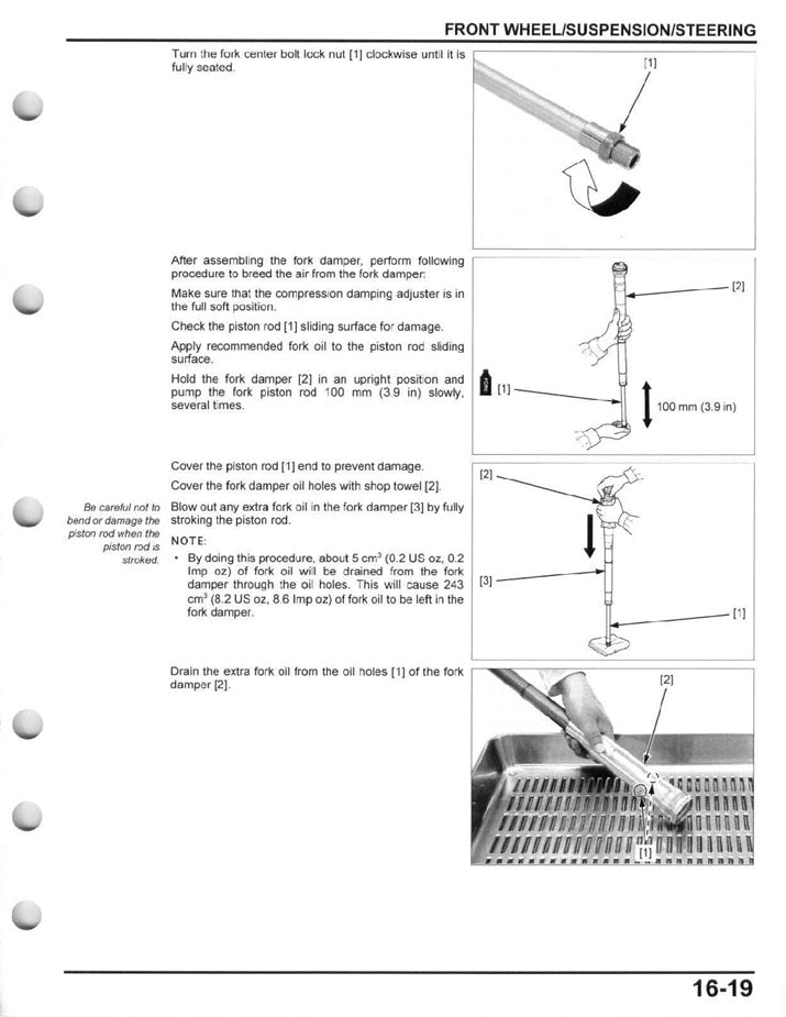 2017-2018 Honda CRF 450 RX CRF450RX Service Manual