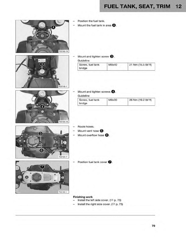 2017-2019 Husqvarna Vitpilen 401 Service Manual