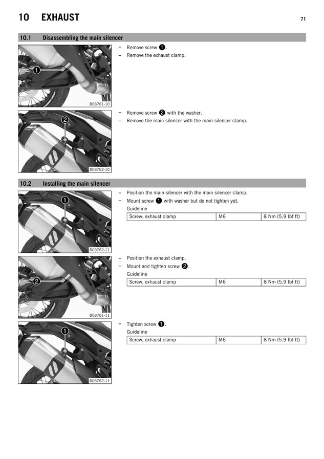 2017-2019 KTM 1290 Super Adventure S Service Manual