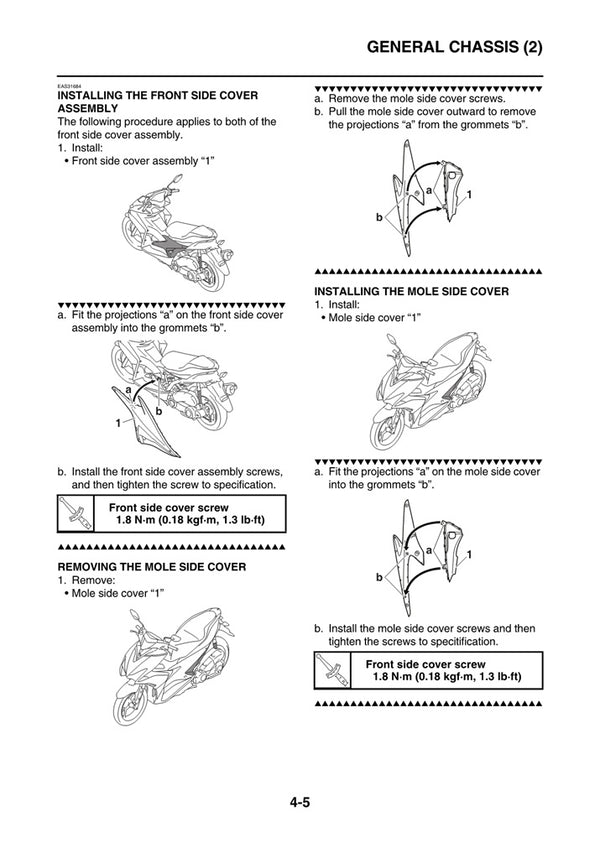 YAMAHA AEROX 155 SERVICE MANUAL PDF FREE DOWNLOAD PHILIPPINES visual data 2