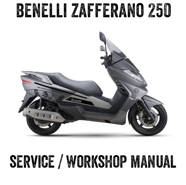 2017-2023 Benelli Zafferano 250 Manual de servicio