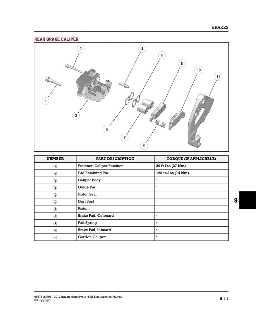 2017-2018 Indian Chief Classic Service Manual