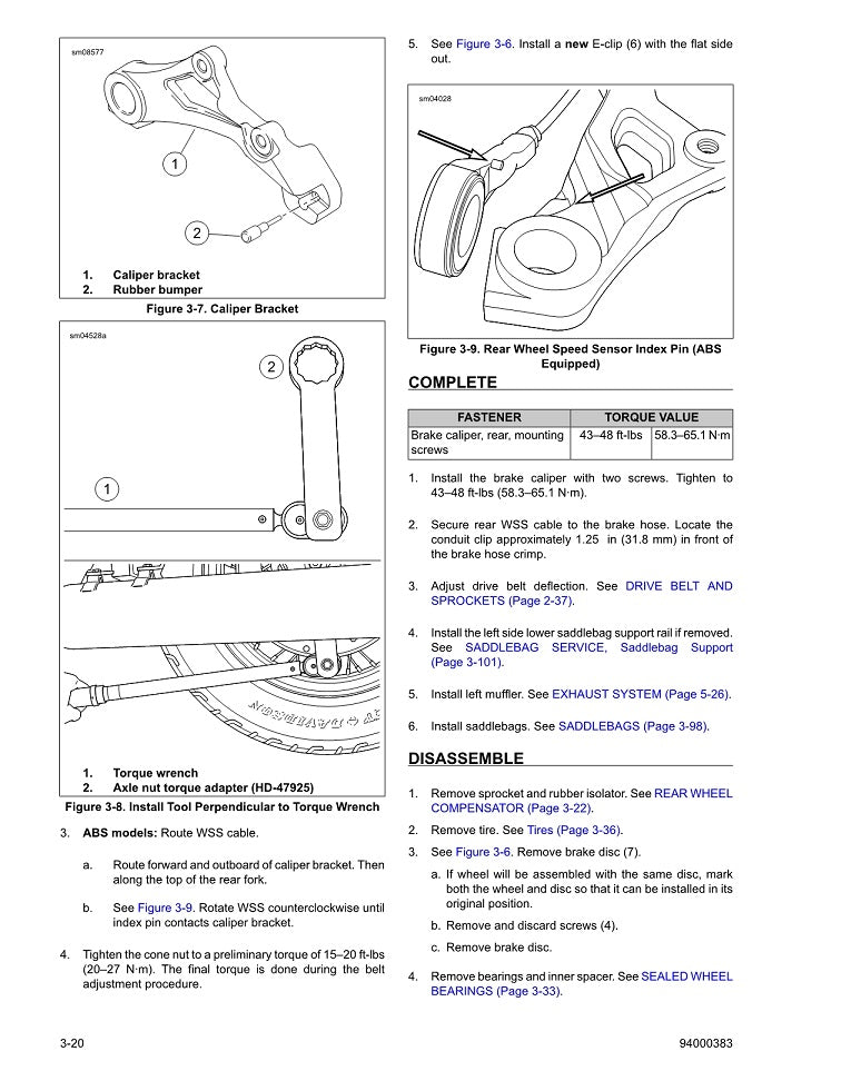 2017 Harley Davidson FLHR Road King Service Manual