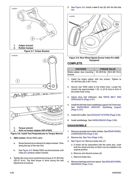 2017 Harley Davidson FLHR Road King Service Manual