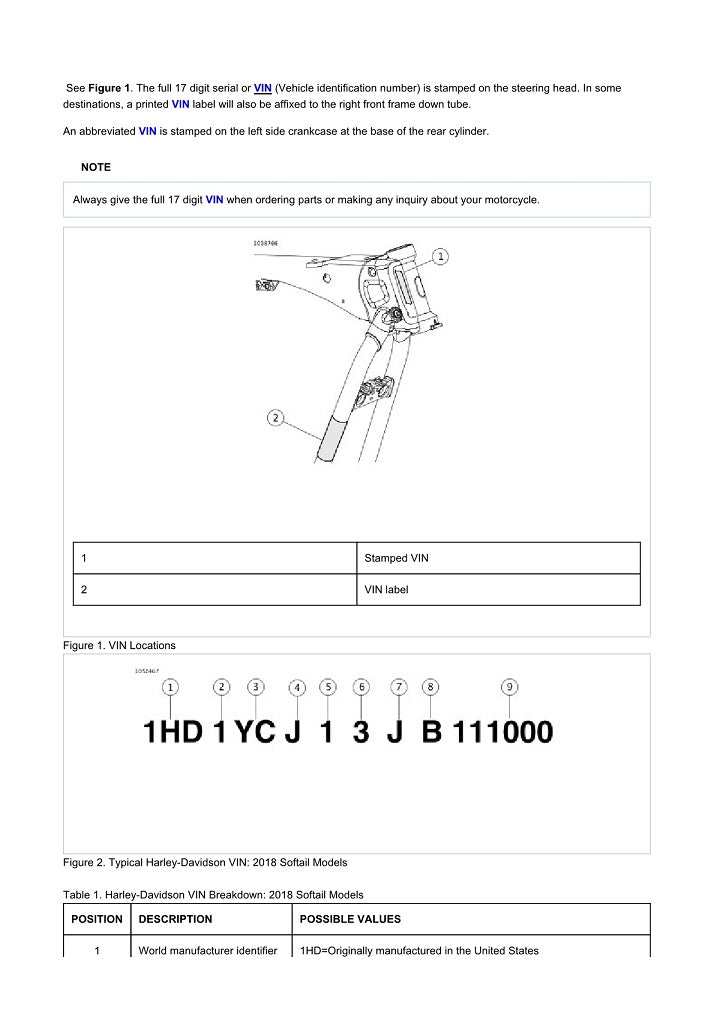 2018 Harley Davidson FLDE Softail Deluxe Service Manual