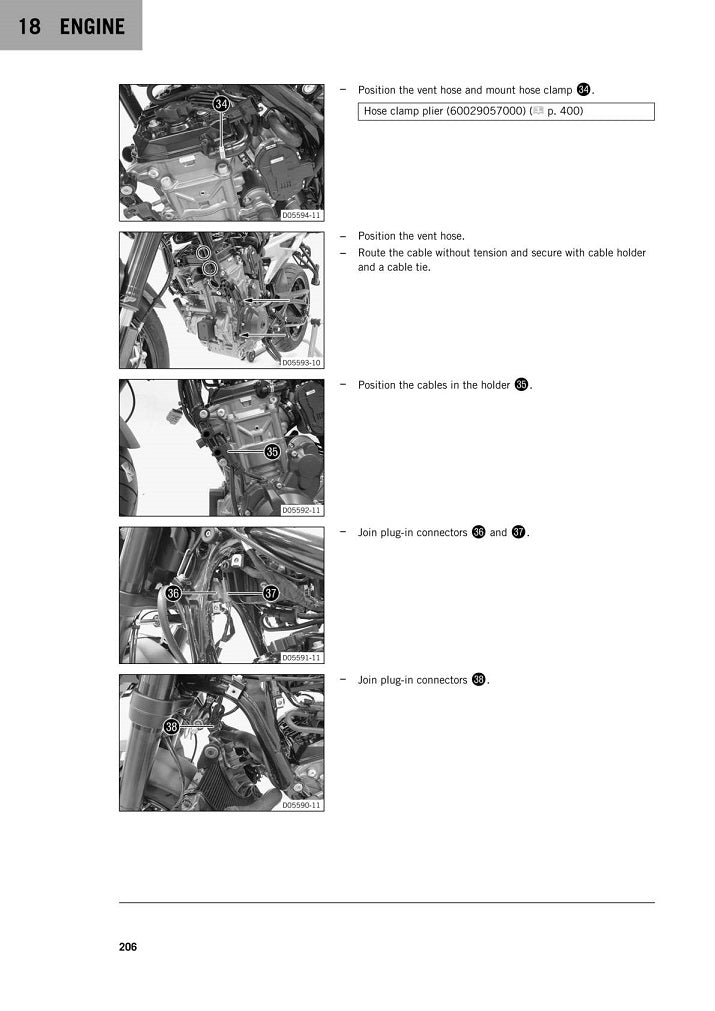 Manual de servicio KTM 790 Duke 2018-2020