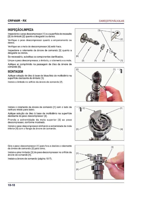 2019-2020 Honda CRF 450 CRF450R Service Manual