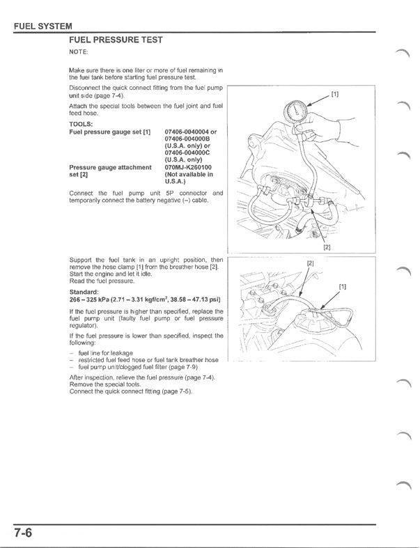 2019-2025 Honda CRF 125 CRF125F Service Manual